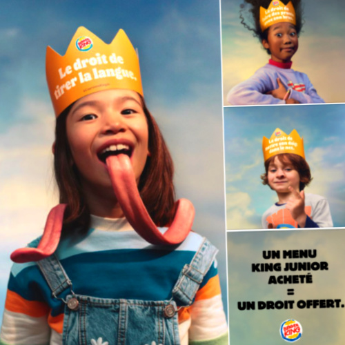 Couronnes amusantes offertes chez Burger King