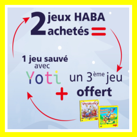 Offre de remboursement Haba
