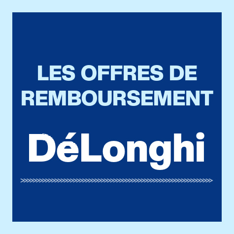 Mesoffresdelonghi.fr offres de remboursement Délonghi