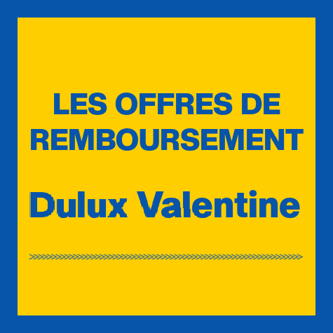 www.duluxvalentine.com/fr/les-offres-promo - ODR peinture Dulux Valentine