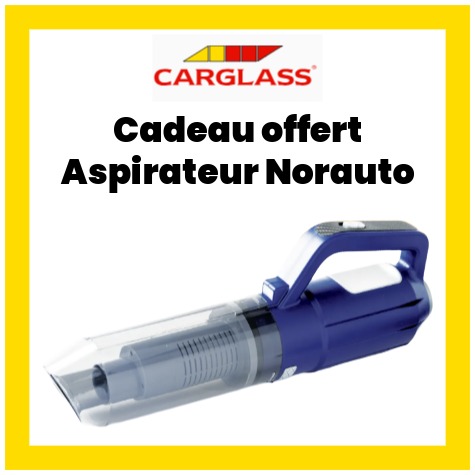 Carglass aspirateur de voiture 12V offert