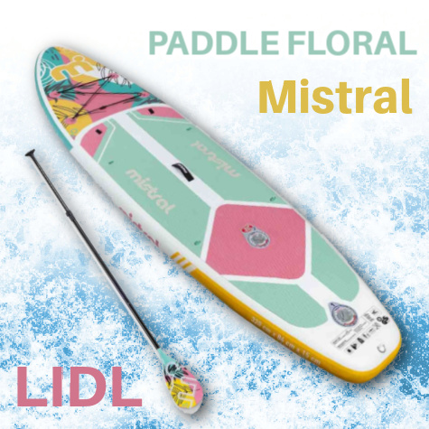 Lidl paddle floral Mistral  commander en ligne sur Lidl.fr