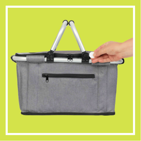 Panier  provisions isotherme pliable Aldi 