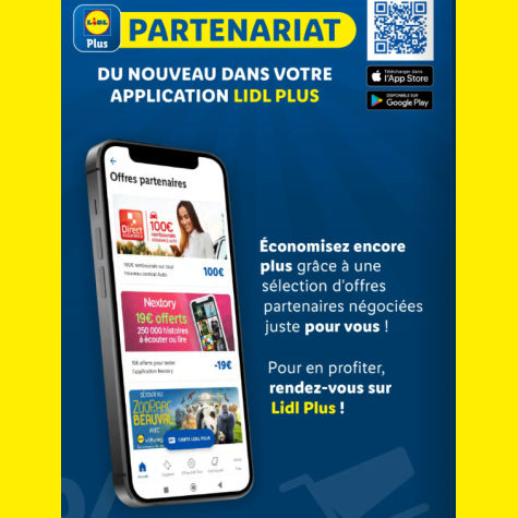 Partenariat application Lidl Plus remises et rductions