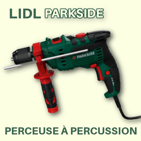 Perceuse à percussion Lidl Parkside