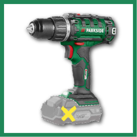 Perceuse-visseuse sans fil Lidl Parkside 20 V