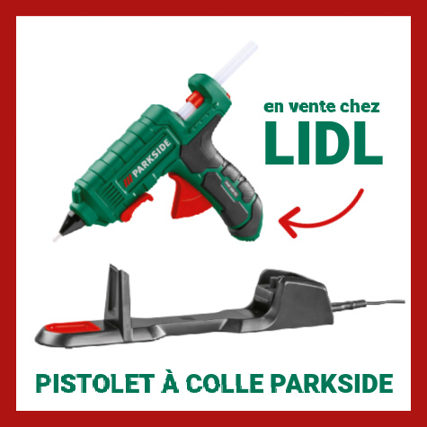 Pistolet  colle Lidl Parkside 11,99