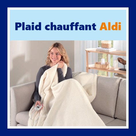 Couverture chauffante Aldi Ambiano en situation