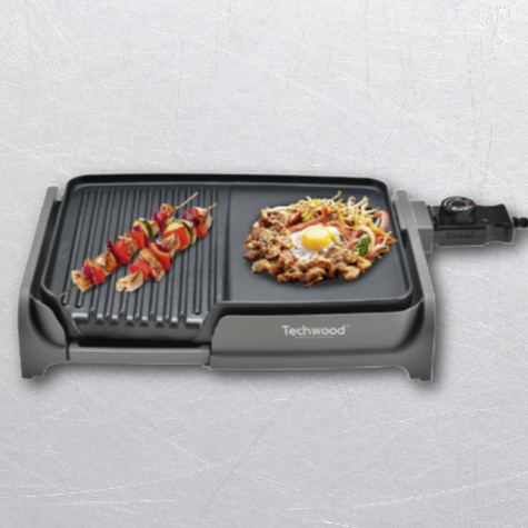 Plancha grill 2 en 1 Aldi Techwood