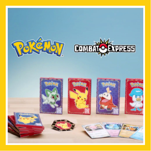Jouet du moment McDo dans Happy Meal cartes Pokémon Combat Express