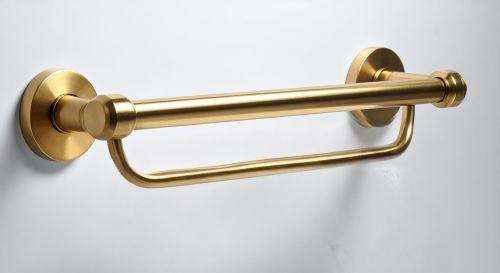 porte serviette en laiton dor