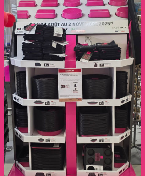 Prsentoire opration vignettes Fauchon chez Intermarch