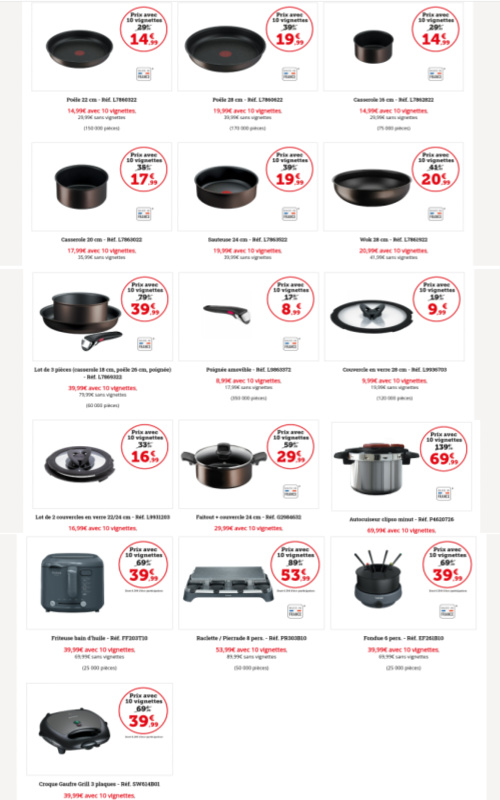 Magasins Super U Tefal 2024 2025