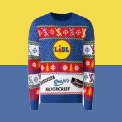 Pull moche de Nol Lidl (Second modle)