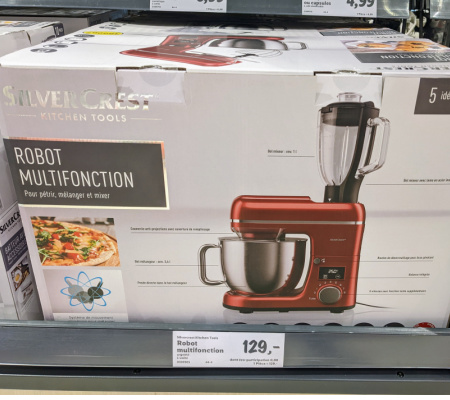 Robot multifonction Lidl SilverCrest 129€