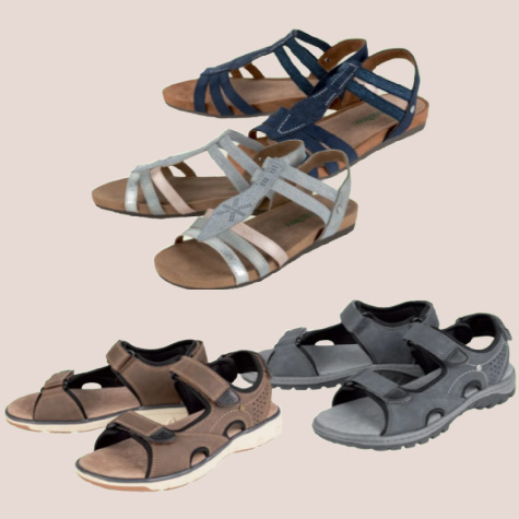 Lidl sandales Footflexx homme ou femme 12,99