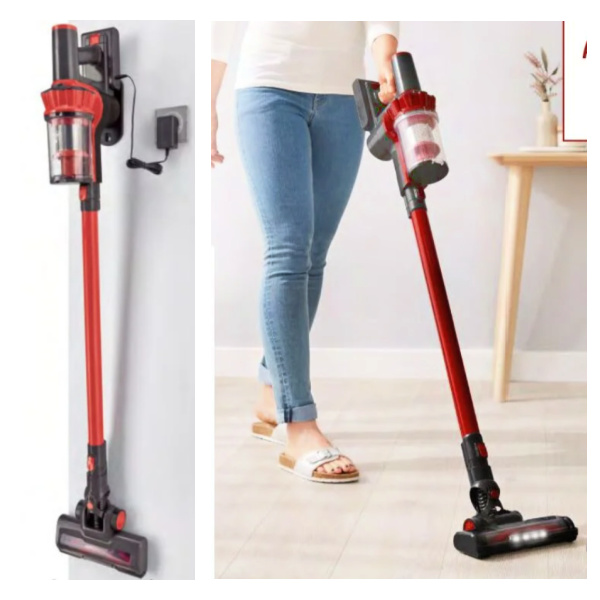 Diffrentes position de l'aspirateur sans fil 2 en 1 Lidl