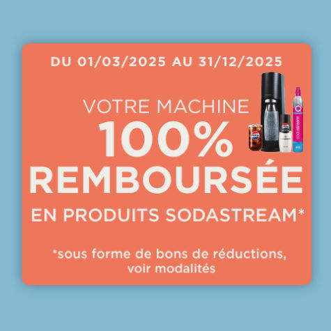Machine Sodastream 100% rembourse - www.offresodastream2025.fr