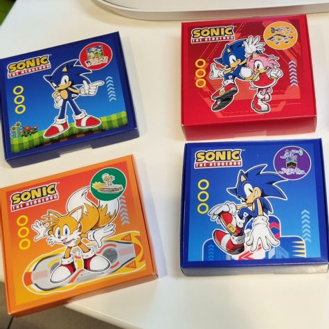 Jeux Sonic Mdconald's 2024 à collectionner