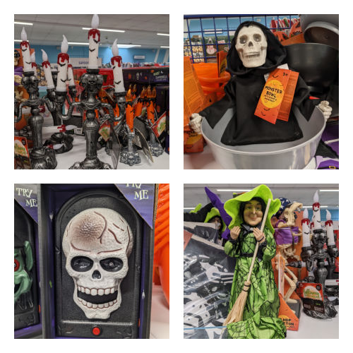 Arrivage Action dcorations Halloween vues en supermarch
