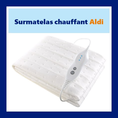 Surmatelas chauffant Aldi Ambiano