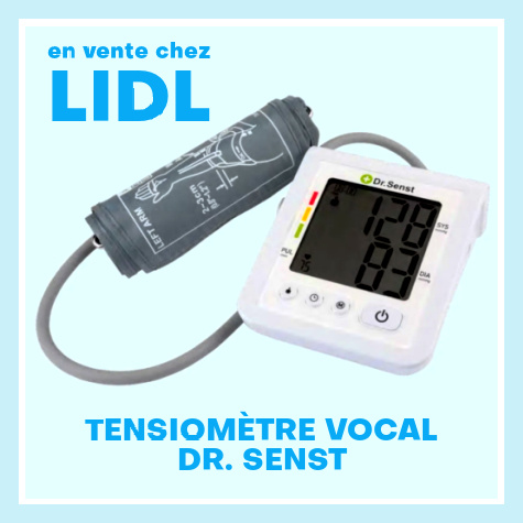 Tensiomètre vocal Lidl Dr Senst