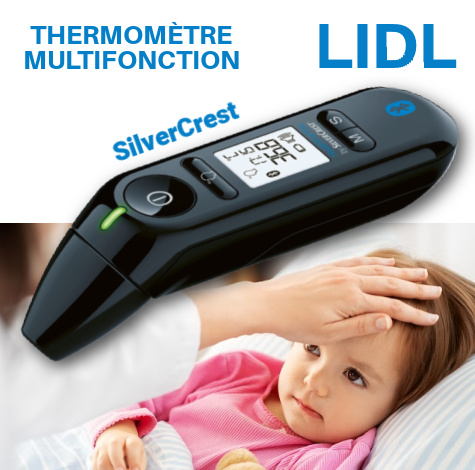 Thermomtre multifonction Lidl Silvercrest 14,99