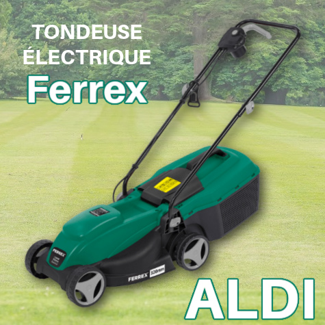 Tondeuse lectrique Aldi Ferrex 