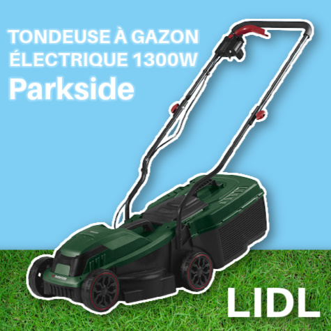 Tondeuse � gazon �lectrique Lidl Parkside 44,99�