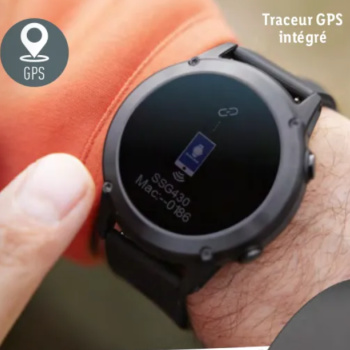 Traceur GPS montre fitness connectée Silvercrest
