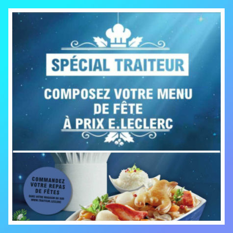 www.traiteur.leclerc - Commander en ligne pour Nol Nouvel An 2022