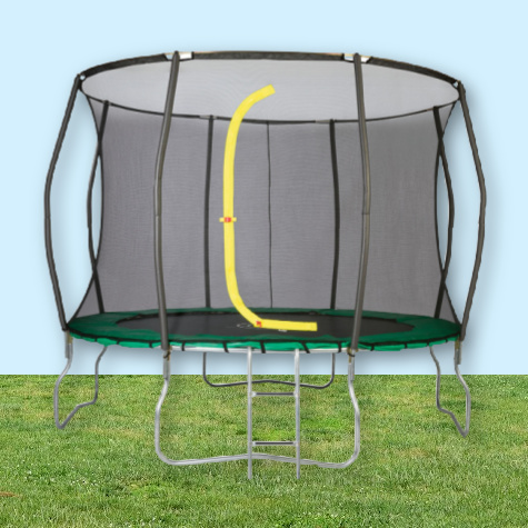 Dtail du Trampoline 3 m Lidl Crivit 