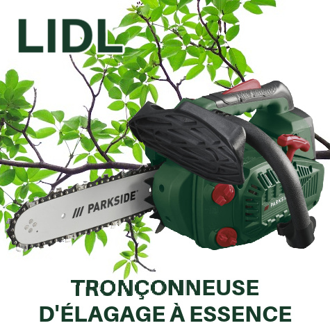 Trononneuse d'lagage  essence Lidl Parkside