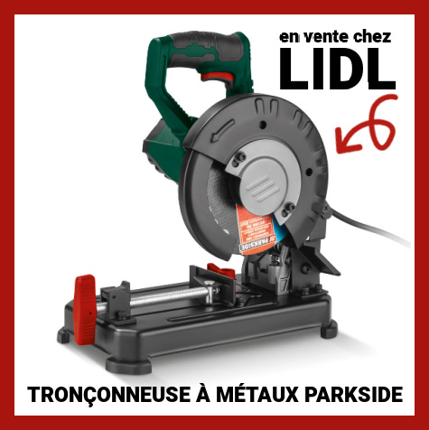 Tronconneuse  mtaux Lidl Parkside