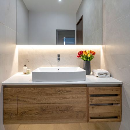 Vasque semi-encastr�e