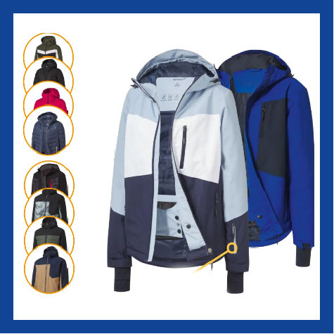Veste de ski adulte Lidl Crivit homme ou femme