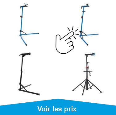 Pied d'atelier pour vélo LIDL CRIVIT VS ACTION WALFORT support pout vélo à  30 € BIKE WORKSTAND 