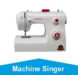 Singer Initiale Machine  Coudre Blanche 18 Points Ajustables