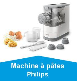 Philips HR2345/19 Machine  pates et nouilles Viva Collection, 4 types de ptes - Blanc