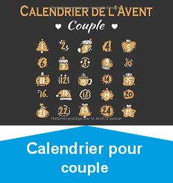 Calendrier de l'Avent Couple: 25 Coupons de jeux et dfis sexy pour pimenter sa relation de couple avant Nol. Un cadeau coquin pour son (sa) chri(e)