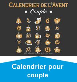 Calendrier de l'Avent Couple: 25 Coupons de jeux et dfis sexy pour pimenter sa relation de couple avant Nol. Un cadeau coquin pour son (sa) chri(e)